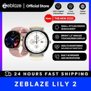 2025 Zeblaze L ly 2 블루투스 통화 스마트워치 AMOLED 스크린 더블 스트랩 여성용 건강 모니터링 스마트 워치 1.2 인치 신제품