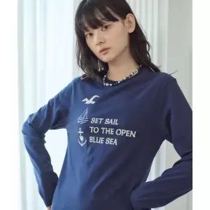 꼼파뇨 블루씨 롱슬리브 네이비