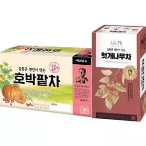서치10 헛개나무차 호박팥차 헛개차 100T 100T 호박팥차 호박차 쌍계 데일리