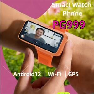 NEW PG999 스마트워치 폰 터치스크린 GPS 4G 안드로이드 W -F HD 카메라 글로벌 연결 옥타코어 프로세서 듀얼 S M 선물