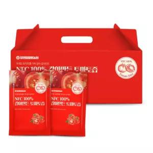 참앤들황토농원 NFC 100% 착즙 갈아만든 토마토즙 100ml 30포, 1개