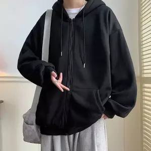 [모로엠] 남성 얇은 루즈핏 베이직 후드집업 ON-JUA-QWFFO1OZ