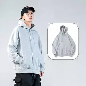 [모로엠] 남성 루즈핏 간절기 후드 집업 점퍼 ON-JUA-QWB1D027