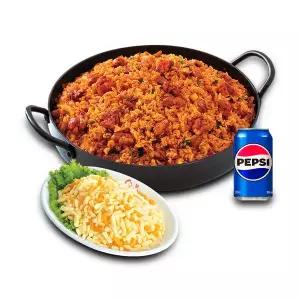 (유가네) 치즈밥! (닭갈비철판볶음밥+트리플치즈+콜라) (26%할인)