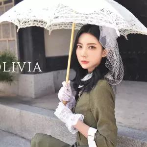 교복몰 경성의상 개화기의상 레이스 양산 화이트 원피스 경성시대옷 개화기패션 개화기옷 FE8F5