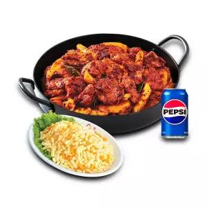 (유가네) 치즈닭! (유가네닭갈비+트리플치즈+콜라) (30%할인)