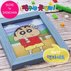 보석십자수/짱구 액자 패키지 판매.