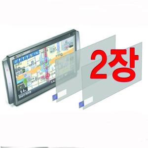 [셀러허브]2장 네비게이션 8인치 지문방지 액정보호필름 (S9398009)