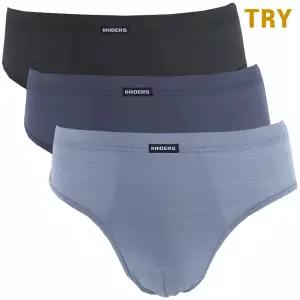 [하프클럽/TRY]TRY레이더스인견미디남삼각팬티3매입TMPDRDE2