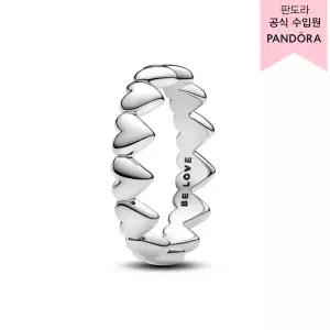 [롯데백화점]판도라 [백화점 보증서 제공] 로우 오브 하트 링_193427C00