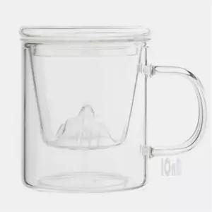 아이온비 내열유리 티머그 350ML 뚜껑유리머그컵