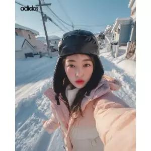 [아웃도어스/아디다스]아디다스 트래퍼햇 겨울 방한 등산 캠핑 패딩 모자 군밤 귀달이 IY4603