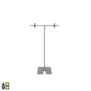 삼화 철제POP꽂이 집게형 A4 A3용 SP-100 테이블용/POP꽂이/안내판/표지판/광고판/배너/홍보물/업소용