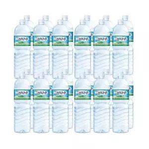 제주삼다수 미네랄 청정수 랜덤라벨 2L 24개 GST