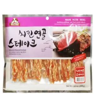 살림마켓 치킨 연골 스테이크 400G 대형견수제간식