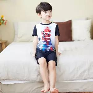 [레노마 이너웨어]스파이더 맨  남아 파이 5부 상하BK_GN