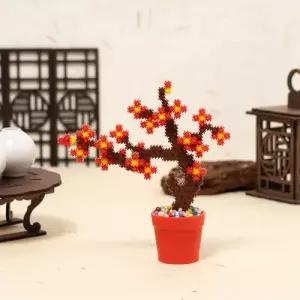 MW 전통 사군자 화분 디폼블럭 만들기 (4종택1)