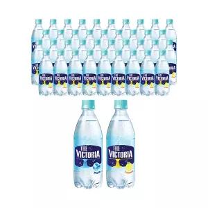 [더 빅토리아] 탄산수 플레인 500ml, 20개 + 레몬 500ml, 20개