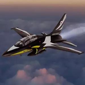 까코 대한민국 공군 T-50B 블랙이글스 항공기 프라모델 조립식 스케일 모형 디스플레이