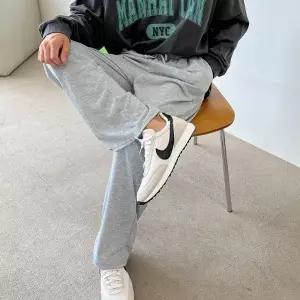 [모로엠] 남성 밴딩 와이드 그레이 긴바지 DMS-PTA-Q4806059