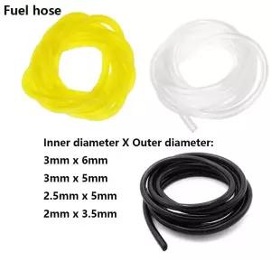 주름호스 호수 2mm25mm3mm 연료 호스 가스 파이프 튜빙 트리머 체인톱 블로워 공구 오일 가솔린 소형 엔진