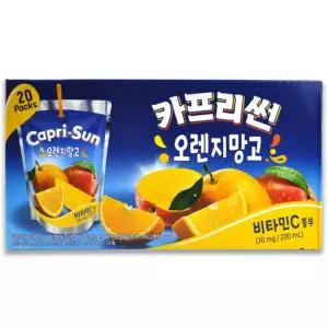 코스트코 카프리썬 오렌지망고 과즙 음료 4000ml (200ml 20개) 8537472