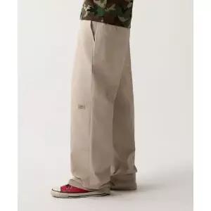 DICKIES 더블니 85283 루즈핏 워크팬츠 Khaki Gray