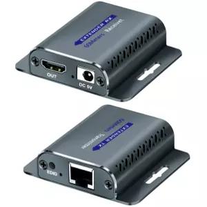 이더넷을 통한 NKZKN HDMI 익스텐더 over cat6/cat5e 1080P60Hz최대 200FT RJ45 변환기 POC 및 EDID 복사