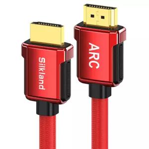 실크랜드 4K HDMI ARC 사운드바용 케이블 60Hz 2.0 6.6피트 18Gbps HDCP 2.2 HDR 3D 고속 울트라 HD 삼성