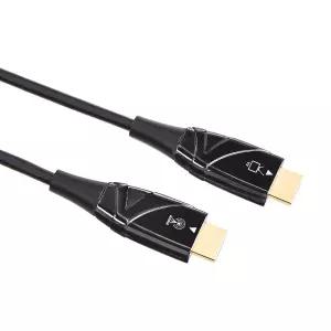 아마존 베이직스 HDMI 광섬유 케이블 금도금 커넥터 18Gbps 고속 4K60Hz 2160p 48비트 컬러 이더넷 준비