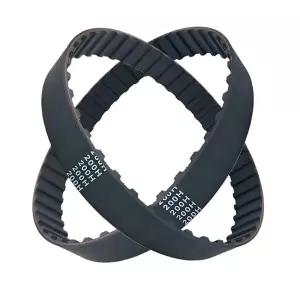 산업용 기계 자동차 엔진 CNC 장비 및 섬유 구동용 255H 고무 타이밍 벨트 15mm 폭 H형 동기