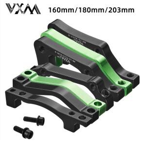 MTB 자전거 디스크 브레이크 로터 전면 후면 180mm 203mm 캘리퍼 어댑터 알루미늄 합금 포스트