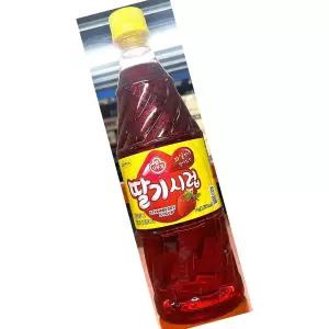 오뚜기 딸기맛시럽 S 1kg 카페용