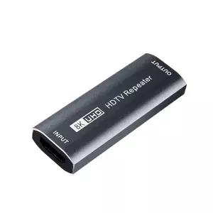 HDMI2.0 8K60Hz F 인 아웃 연장젠더 중계기25M 리피터 60Hz