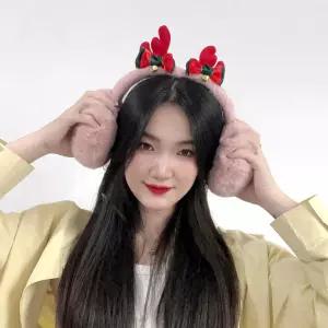 귀마개 루돌프 성탄절 겨울귀덮개