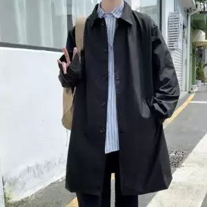 [파파브로]남성 직장인 정장 트렌치 롱 코트 ON-CTW-QWFFXU39