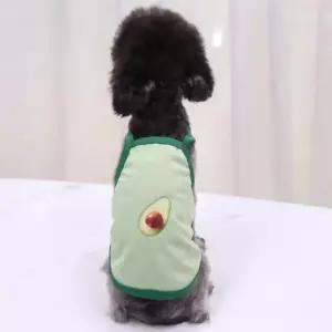 귀여운 아보카도 강아지 고양이 반려동물 애견옷 M