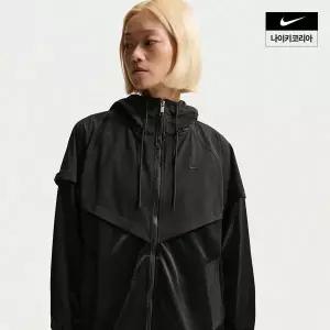 [백화점 상품] 나이키 스포츠웨어 여성 오버사이즈 윈드러너 재킷 IF0271-010
