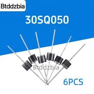 태양광 패널 병렬 리플로우 보호용 6PCS 30SQ050 숏키 다이오드 30A 50V 축형