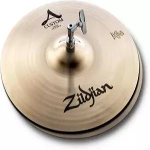 Zildjian 14인치 맞춤 하이햇 - 한 쌍 선명하고 밝은 어택 빠른 클린 칩 커팅 스틱 반응 록 팝 및 퓨전