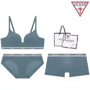 [백화점정품] 게스언더웨어 [선물포장] 노와이어 볼륨업 커플속옷세트 GEWBRBPDR832GB