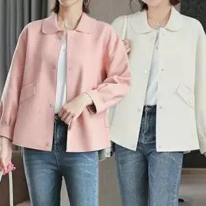 캐주얼 여자 여성봄 봄자켓 아우터 여성 가을 재킷 자켓 정장 봄 카라 간절기 여자봄