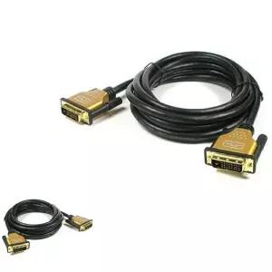 뮤 케이블 시리얼통신 영상 직렬 Dvi-D 모니터 5M 듀얼