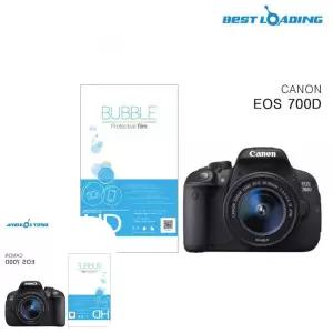 유바라 카메라필름 캐논 EOS 700D 액정버블 강화 2장 HD