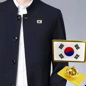 태극기 뱃지 배지 현충일 애국 DD-13162