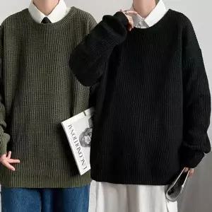 남성 가을 목폴라 터틀넥 긴팔 니트 ON-KN-QWFP19VW