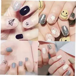 네일스티커 프리티패치네일스티커 붙이는네일 셀프 패디네일