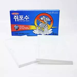 쥐포수 쥐덫 쥐퇴치 쥐끈끈이 쥐트랩 5세트