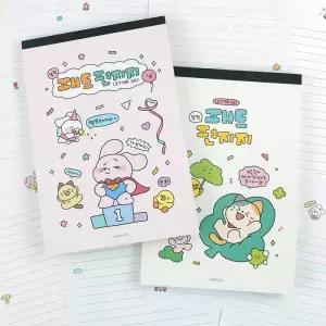 [핑크풋] 부적 패드 편지지 2개세트