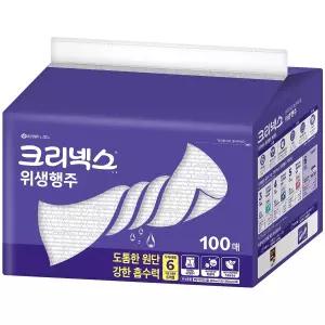 온누리 크리넥스 위생행주 100매 천연펄프